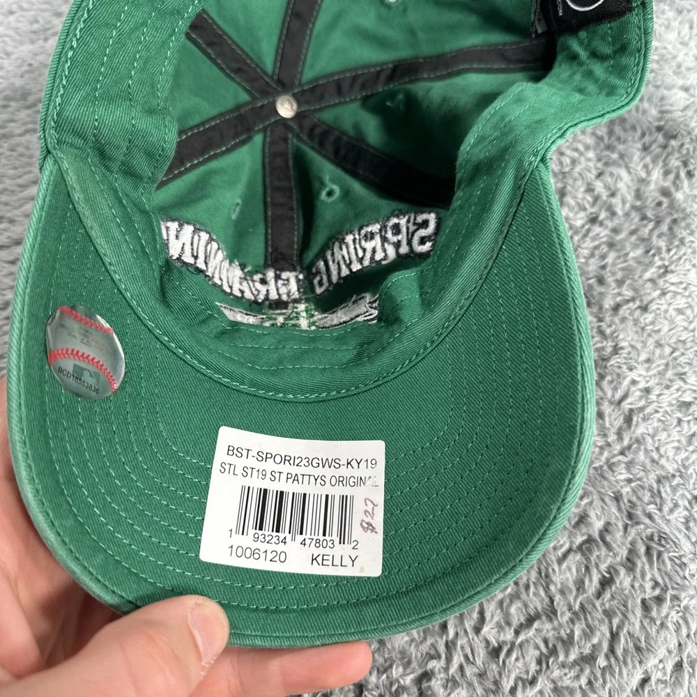 NWT St Louis Cardinals Baseball Spring Training Green Hat St Patrick's Day STL